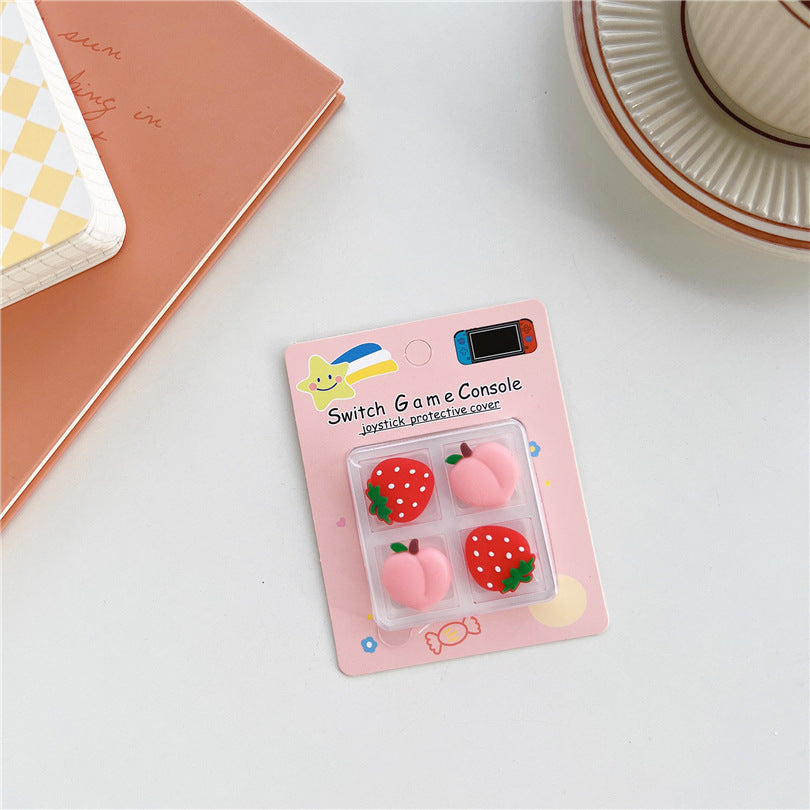 [Pick on Live]Joystick Console Protective Shell Card Case Joystick Cover Sets Buy 1 get 6 pcs